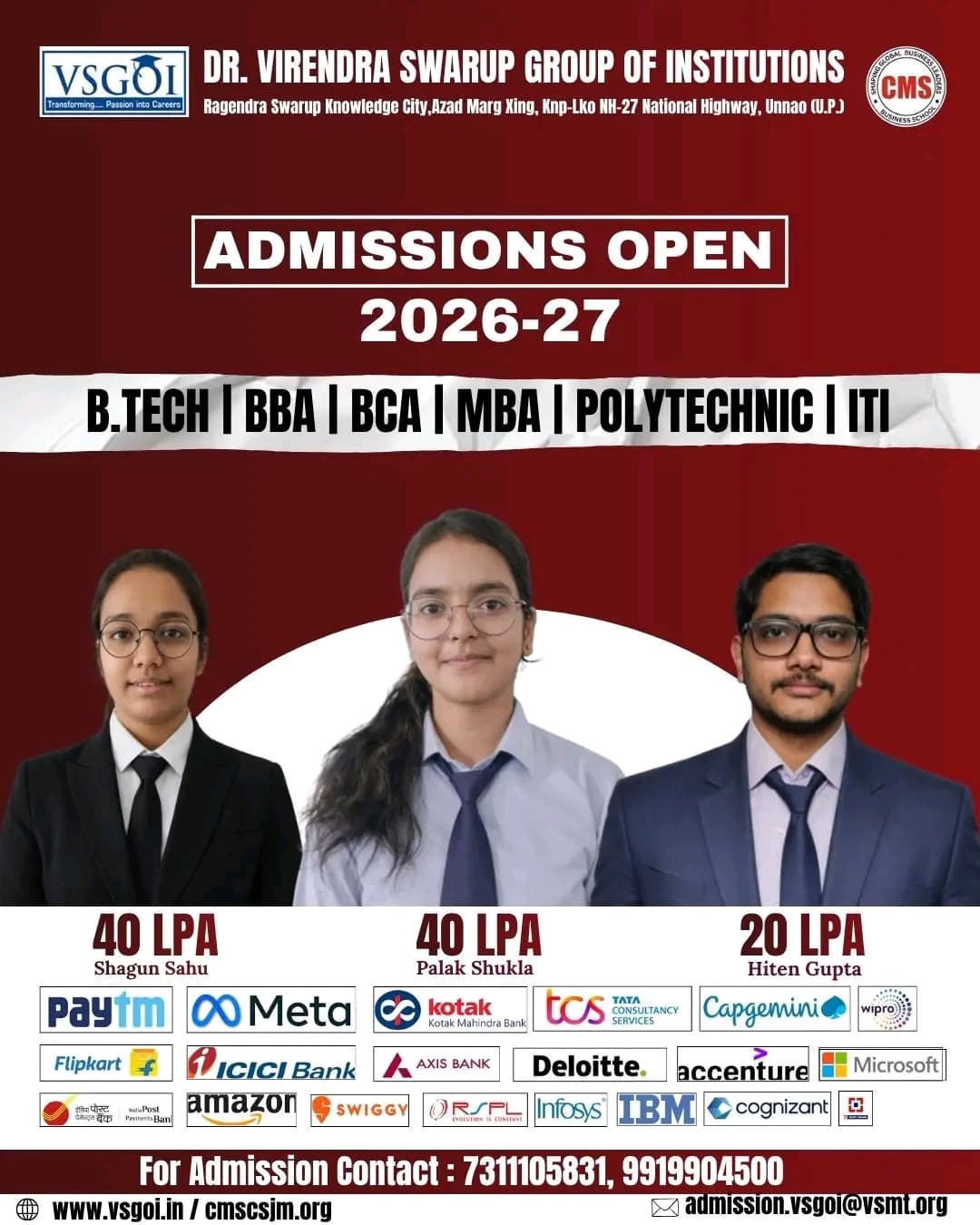 Placement drive at VSGOI